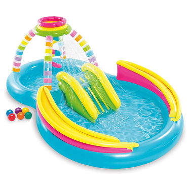 INTEX RAINBOW FUNNEL PLAY CENTER POOL FOR KIDS - 56137